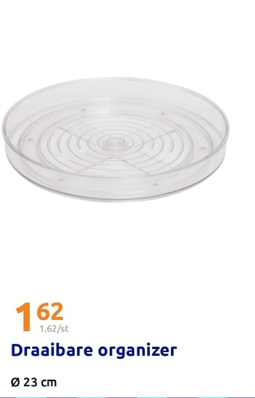 Draaibare organizer