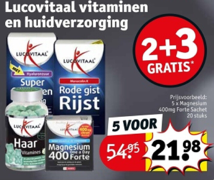 Lucovitaal vitaminen en huidverzorging