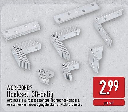 Hoekset, 38-delig