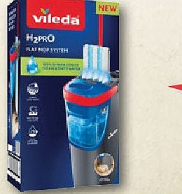 Reinigingsset H2PRO flatmop Vileda
