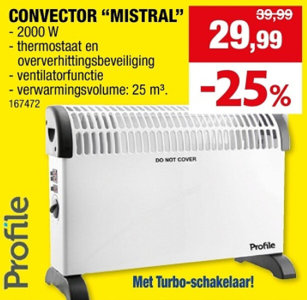 CONVECTOR "MISTRAL"