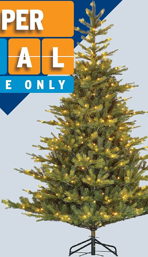 Sapin de Noël artificiel Black Box Trees Grimshaw 260 LED