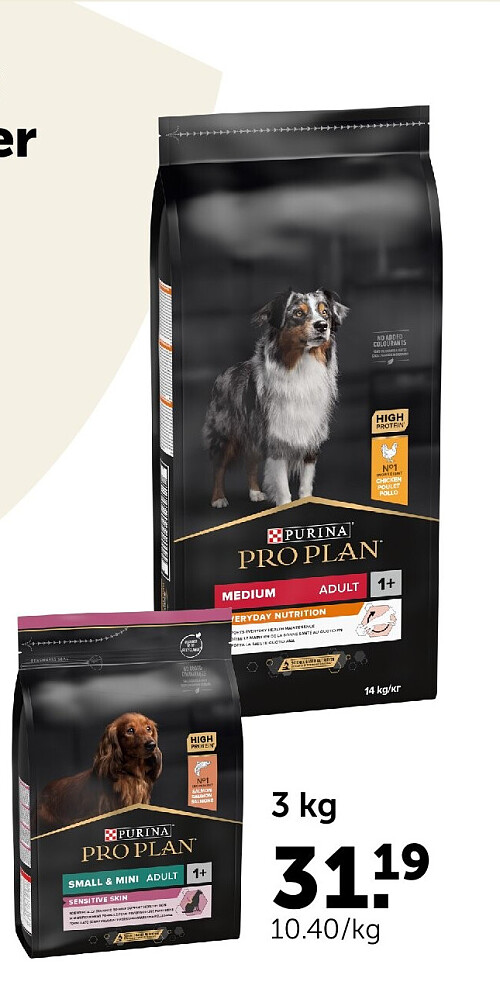 Pro Plan droog en nat honden- en kattenvoer 3 kg