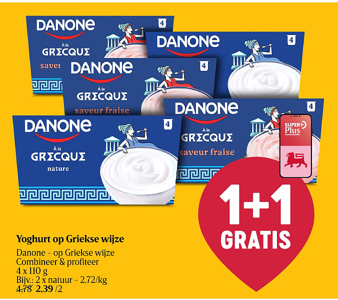 Yoghurt op Griekse wijze