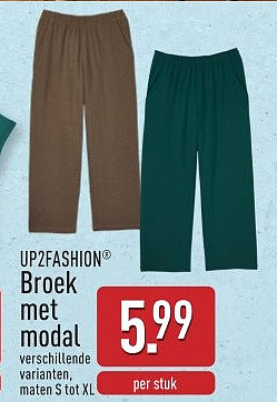 Broek met modal