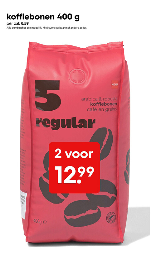 koffiebonen 400 g