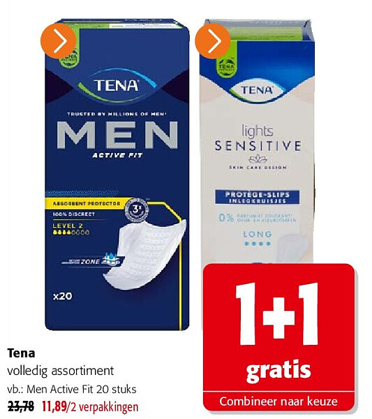 Tena Men Active Fit 20 stuks