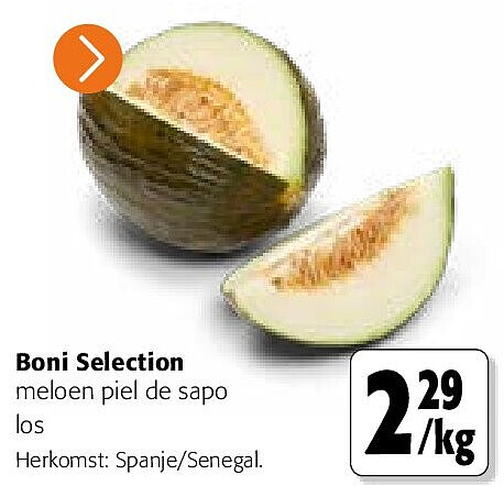 Boni Selection meloen piel de sapo los