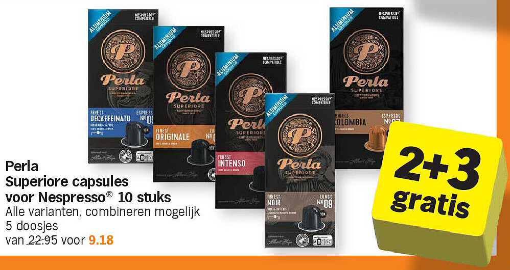 Perla Superiore capsules voor Nespresso ® 10 stuks