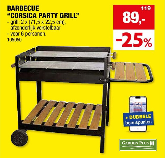 BARBECUE “CORSICA PARTY GRILL”
