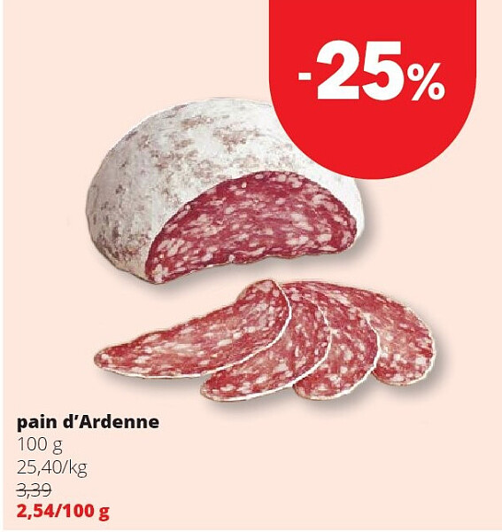 pain d’Ardenne 100 g