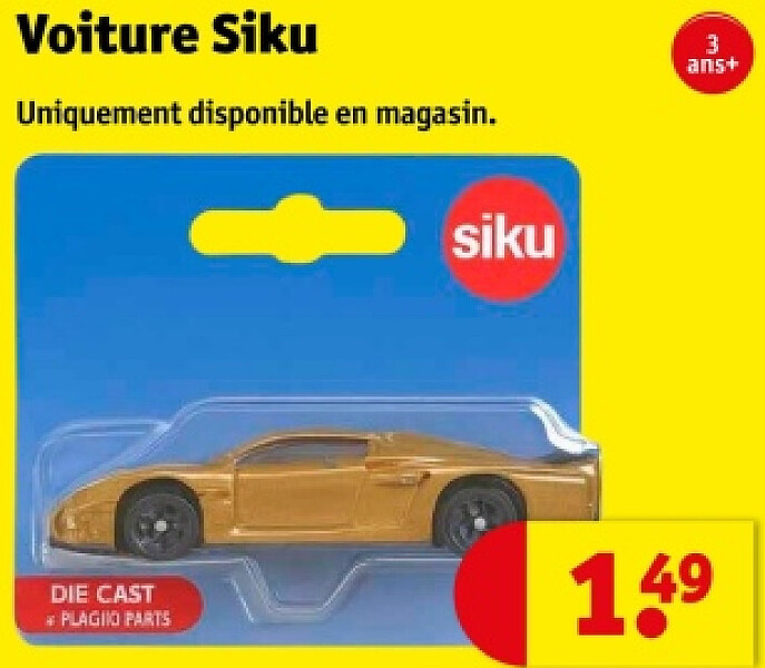 Voiture Siku