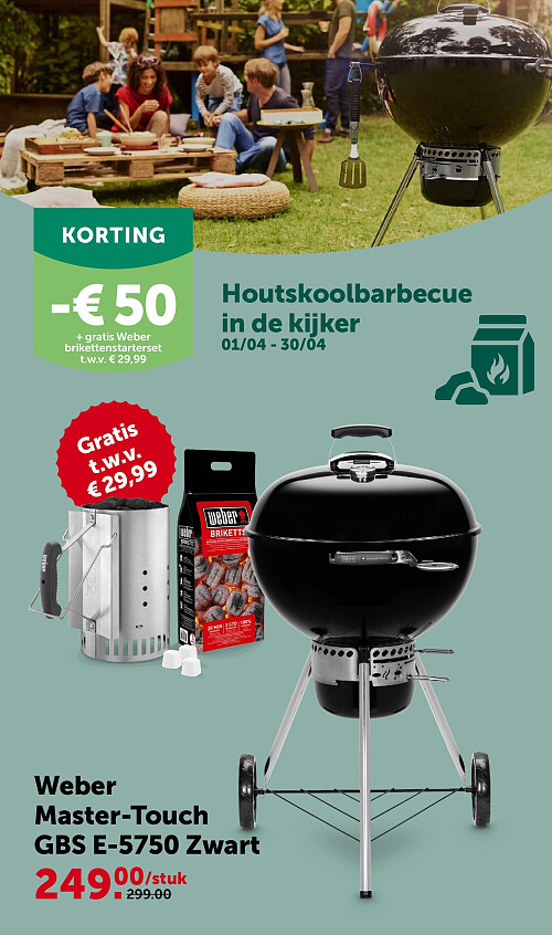 Weber Master-Touch GBS E-5750 Zwart