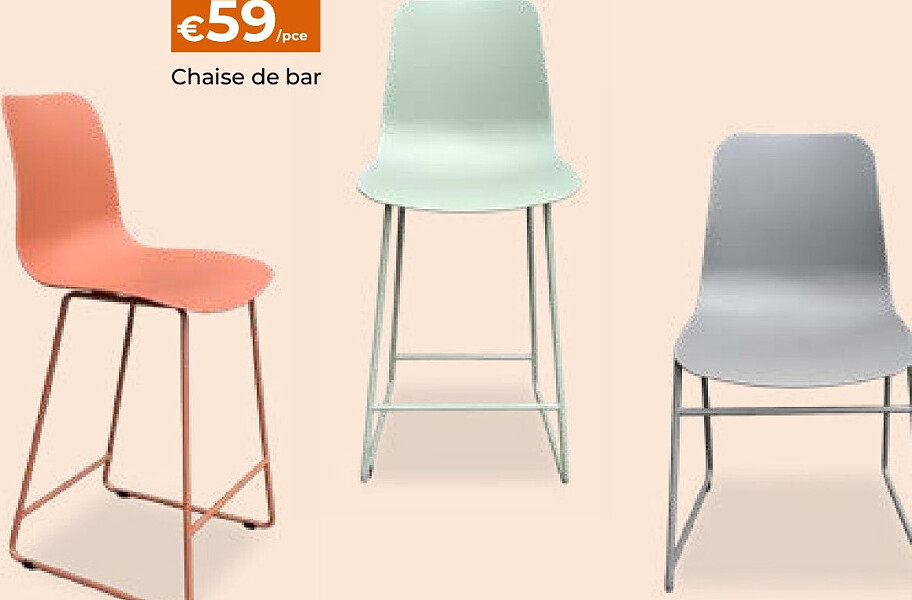 Chaise de bar