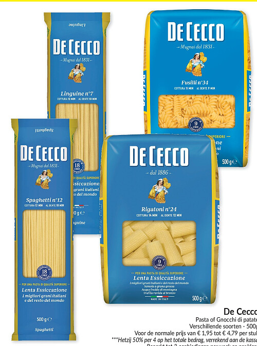 De Cecco pasta