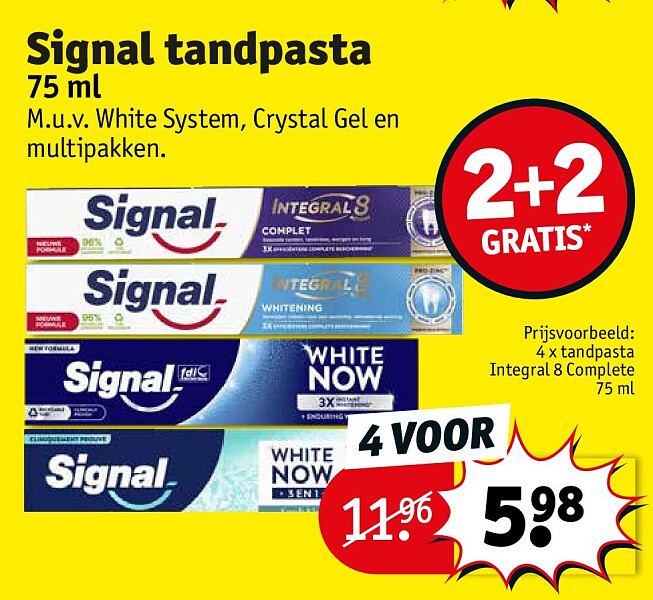 Signal tandpasta
