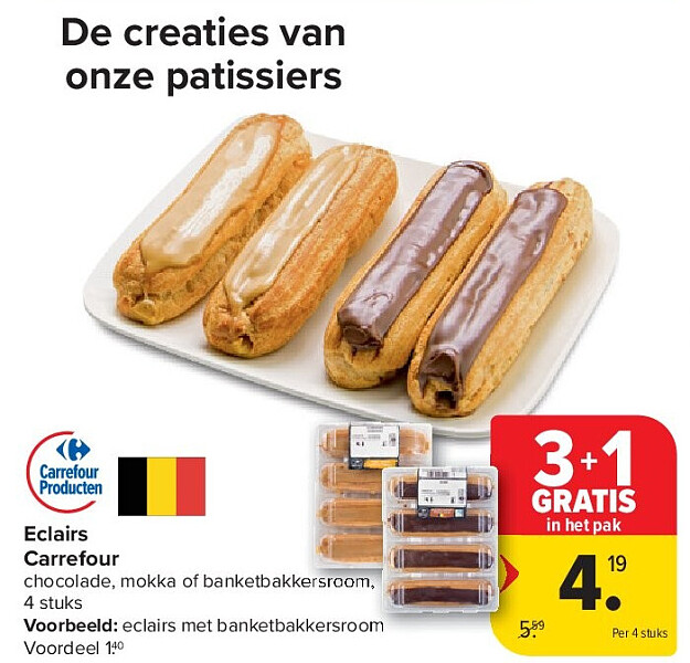 Eclairs Carrefour