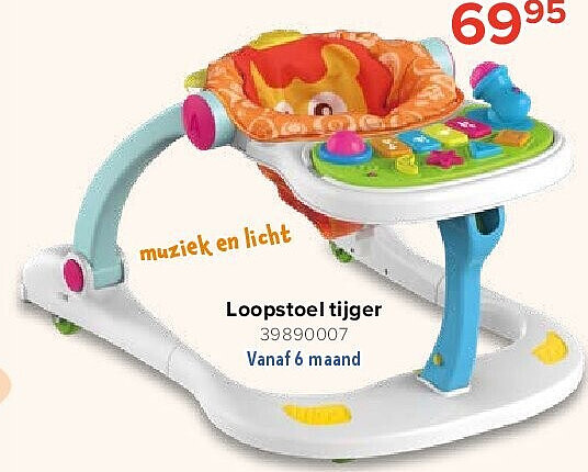 Loopstoel tijger