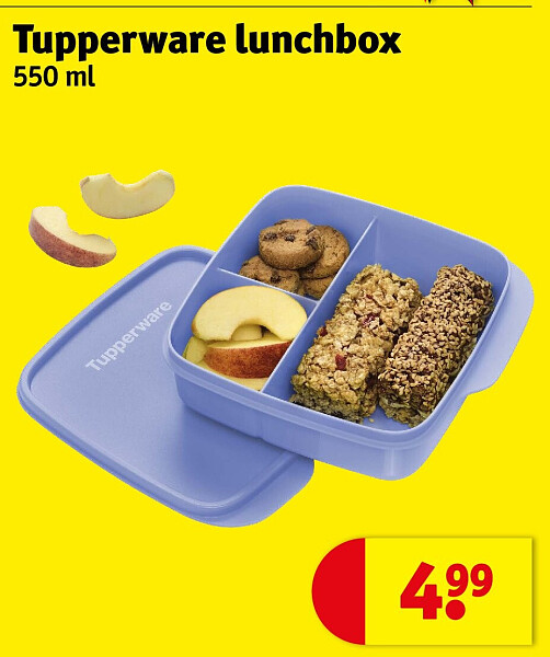 Tupperware lunchbox