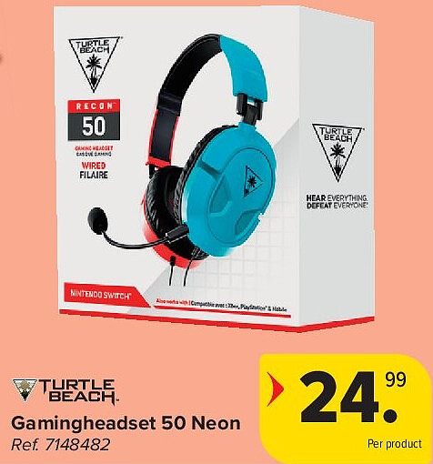 Gamingheadset 50 Neon
