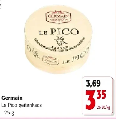 Germain Le Pico geitenkaas 125 g