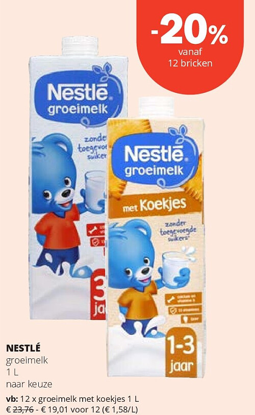 NESTLÉ groeimelk 1 L