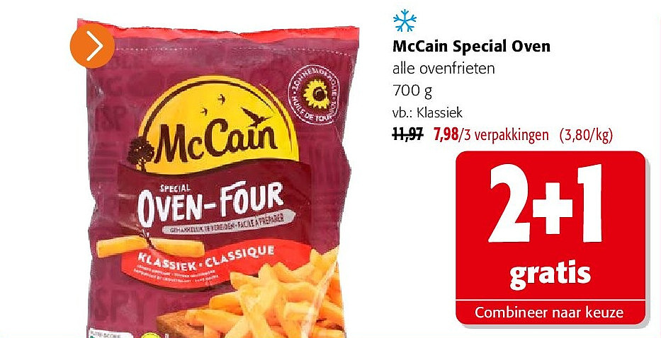 McCain Special Oven alle ovenfrieten 700 g