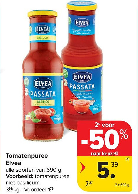 Tomatenpuree Elvea