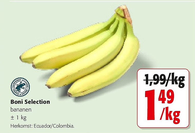 Boni Selection bananen