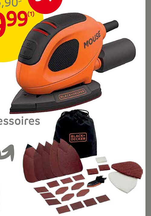 Detailschuurmachine Mouse BEW230BC-QS