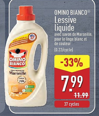 Lessive liquide