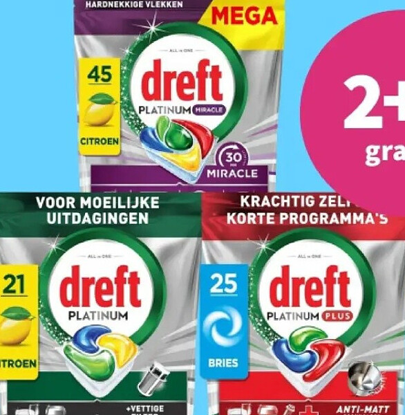 Dreft vaatwastabletten