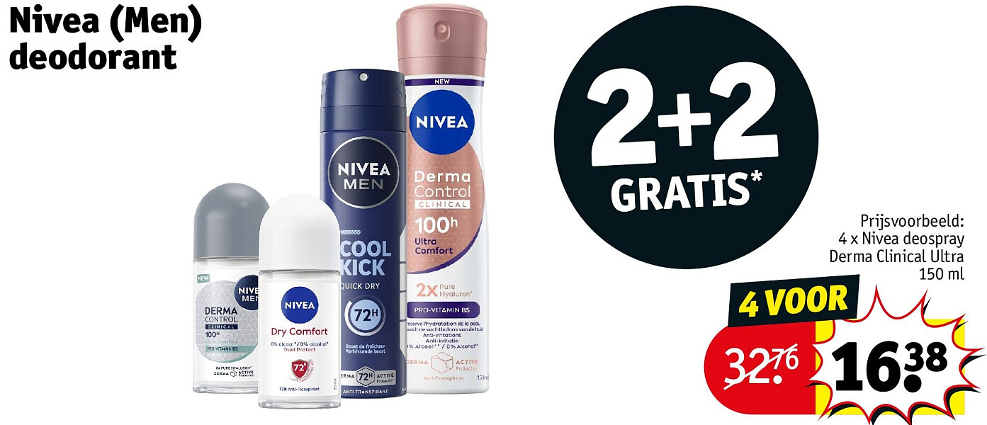 Nivea (Men) deodorant 4 VOOR