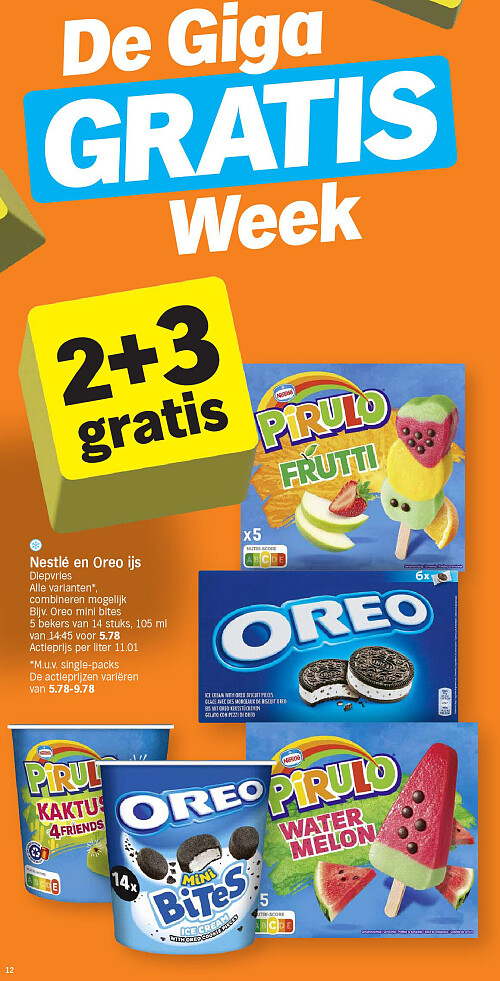 Nestlé en Oreo ijs