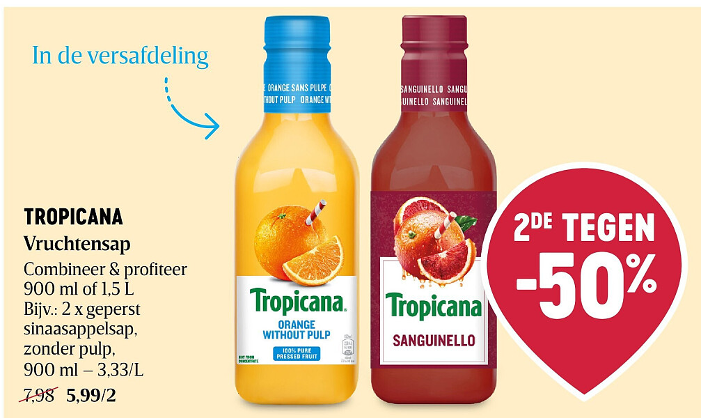 TROPICANA Vruchtensap