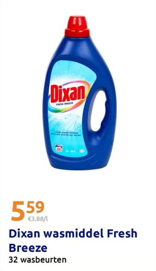 Dixan wasmiddel Fresh Breeze