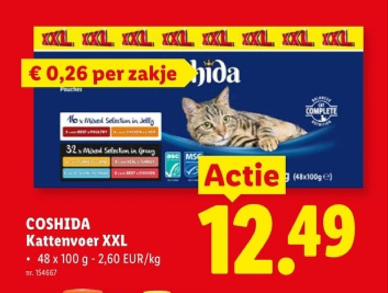 Kattenvoer XXL