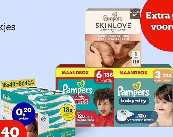 Pampers Baby-Dry maat 3