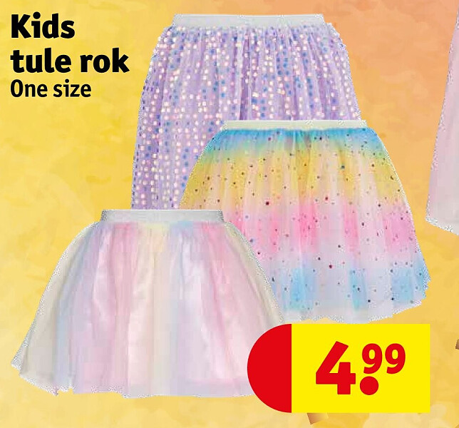Kids tule rok