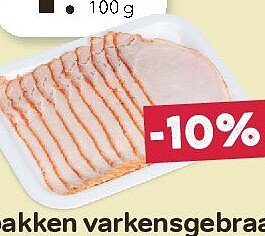 Gebakken varkensgebraad