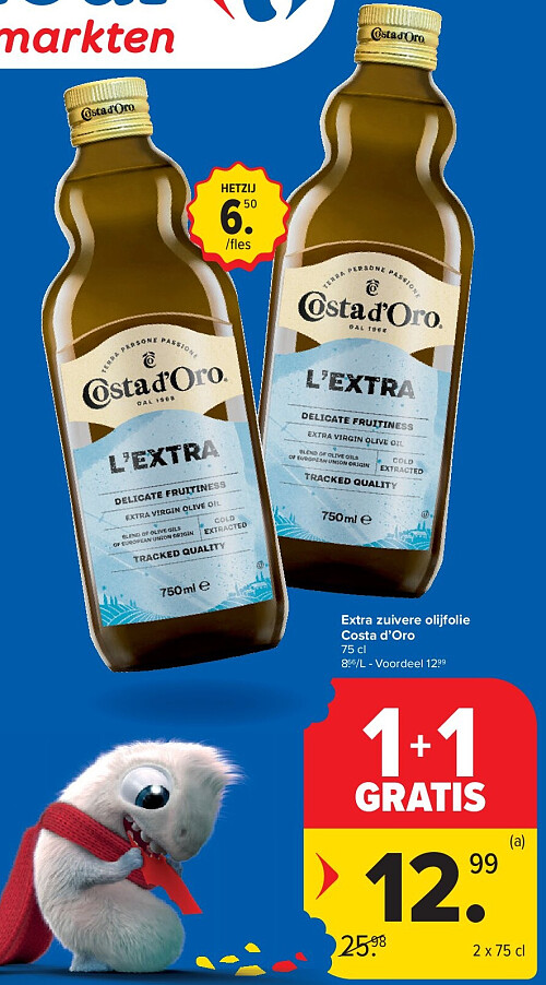 Extra zuivere olijfolie Costa d’Oro