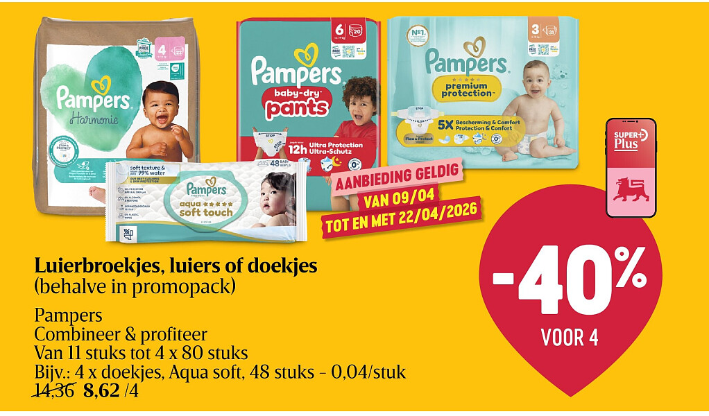 Luierbroekjes, luiers of doekjes