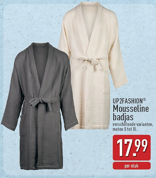 Mousseline badjas