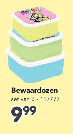 Bewaardozen set van 3 - 127777