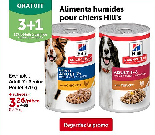 Adult 7+ Senior Poulet 370 g