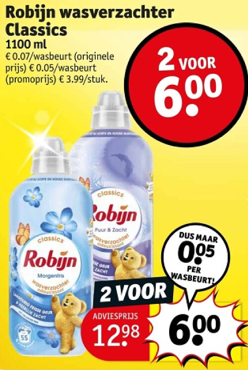 Robijn wasverzachter Classics