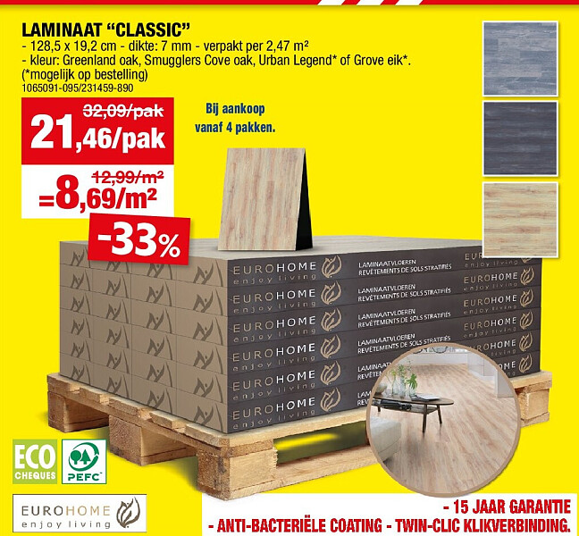 LAMINAAT “CLASSIC”