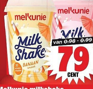 Melkunie milkshake