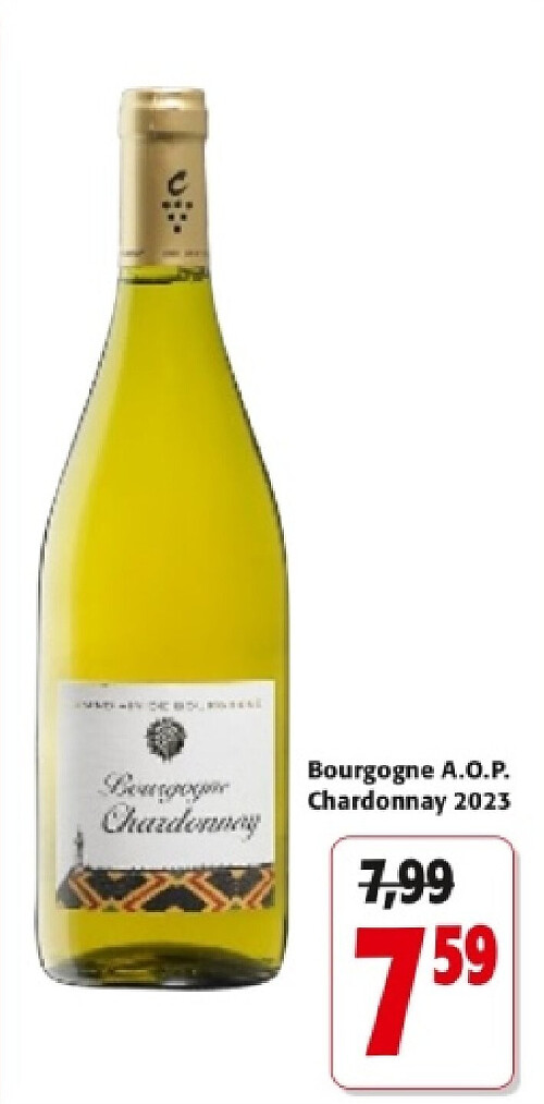 Bourgogne A.O.P. Chardonnay 2023