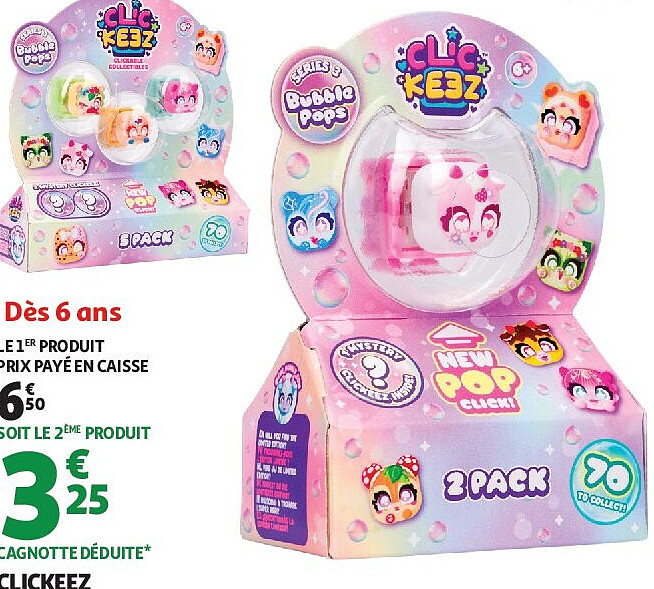 Pack de 2 Clickeez Série 2